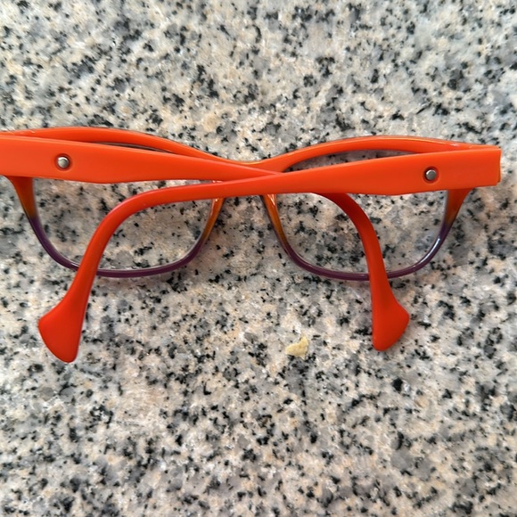 Face A Face frames Orange Purple Ombré - Picture 2 of 8